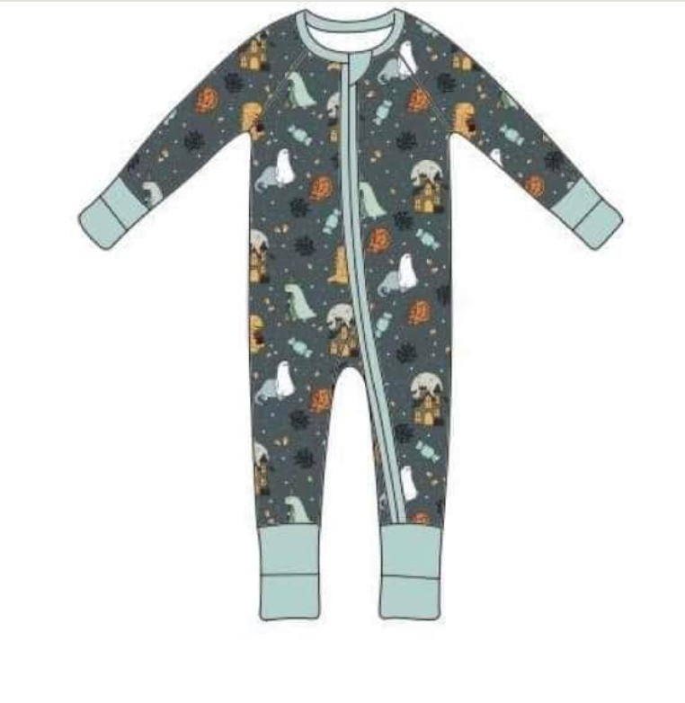 *READY TO SHIP* Halloween Bamboo Zippy
